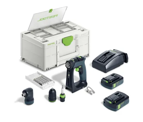Festool Wiertarko-wkrętarka CXS 18 C 3,0-Set akumulatorowa 576884
