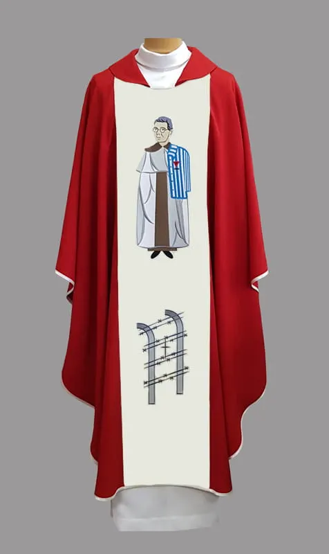 Ornat z błogosławionym Hilarym Januszewskim