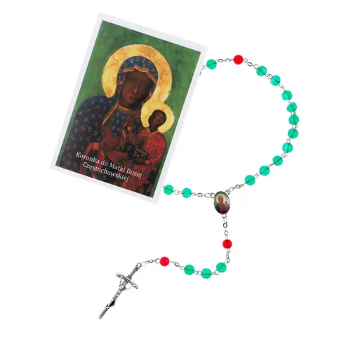 Koronka do Matki Bożej Częstochowskiej z instrukcją