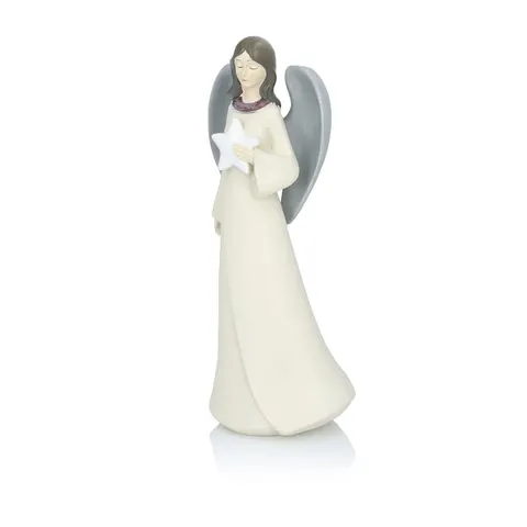 Figurka anioła z gwiazdą – 23 cm