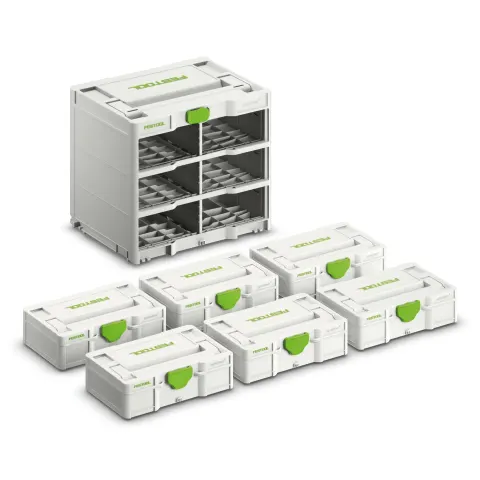 Festool Stojak na Systainery³ SYS3-RK/6 M 337-Set 577816