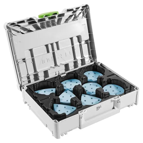 Festool Systainer³ na materiały ścierne Granat SYS-STF D90/V93 GR-Set 578196