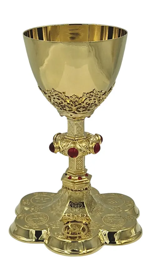 Kielich liturgiczny złocony /074 S-031