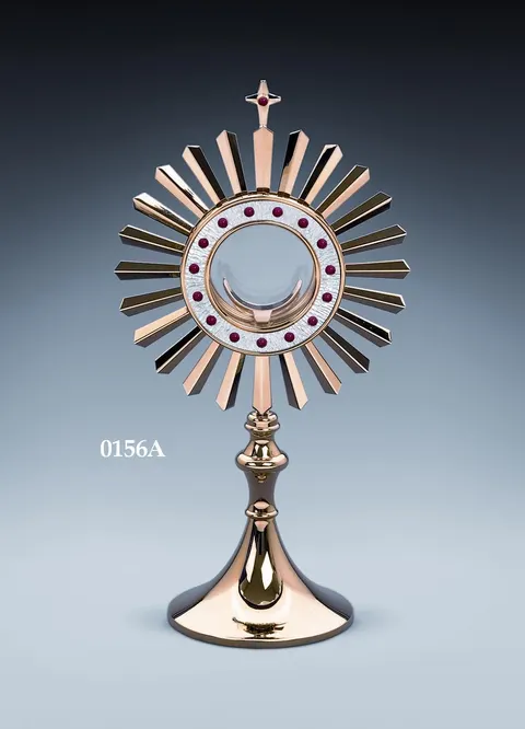 Monstrancja z kamieniami D/0156A