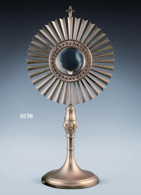 Monstrancja złocona 56cm D/0158