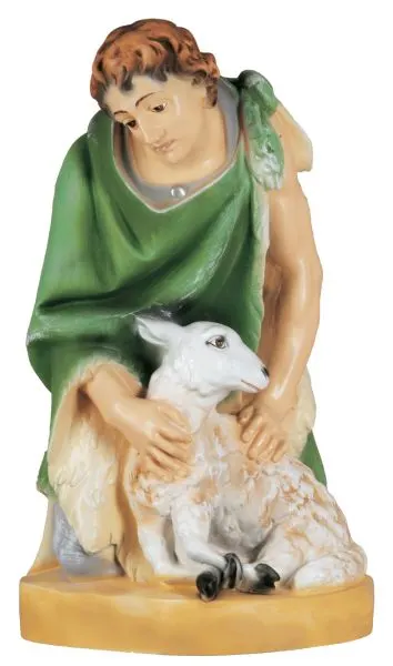 Pasterz z owcą - figura do szopki 85 cm/SI 310
