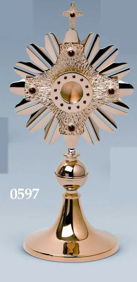 Relikwiarz złocony D/0597