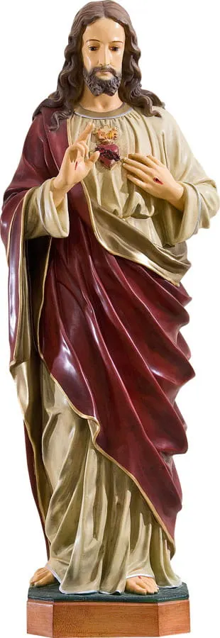 Figura: Serce Pana Jezusa - 85 cm /E 111
