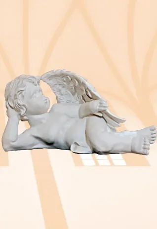 Aniołek leżący 40x20 cm E/942