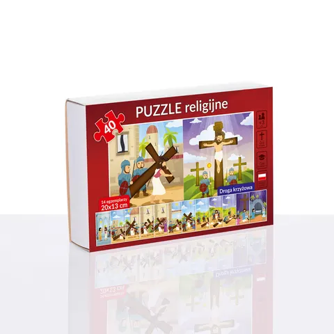 Puzzle religijne Droga Krzyżowa