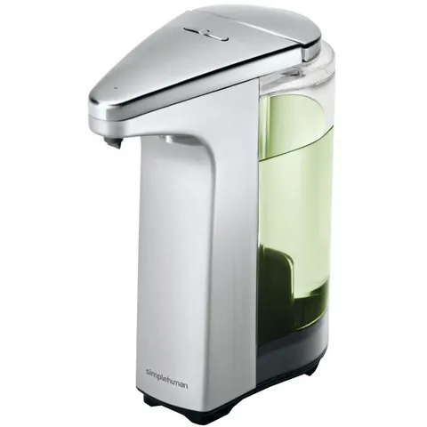 Simplehuman 237ml - matowy nikiel - Bezdotykowy dozownik mydła