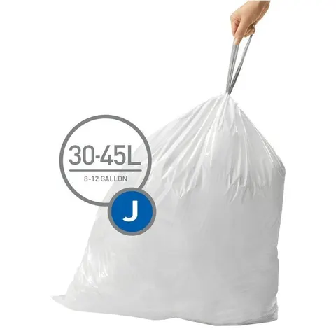 Worki na śmieci typu J Simplehuman - 20 szt.