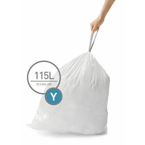 Worki typu Y do koszy na śmieci Simplehuman – 1 szt.