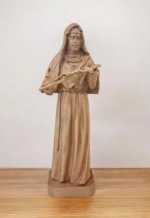 Święta Rita 28 cm - rzeźba figura drewniana