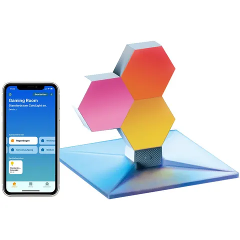 Cololight PLUS - podstawa z 3 klockami - Modułowe inteligentne oświetlenie Wi-Fi