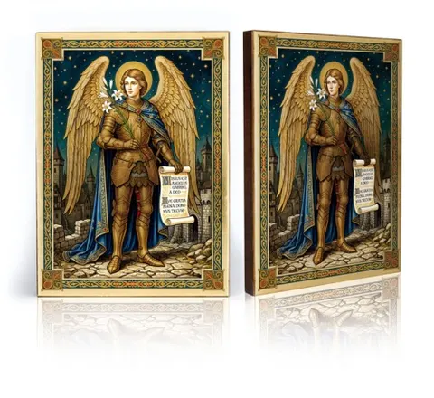Ikona z certyfikatem Archanioł Gabriel