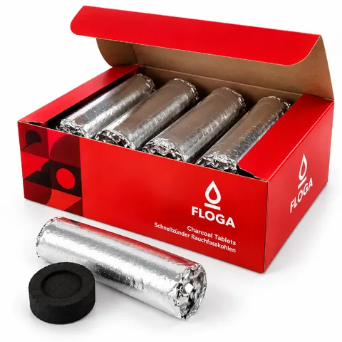 Węgielki do trybularza FLOGA 40 mm – 100 sztuk