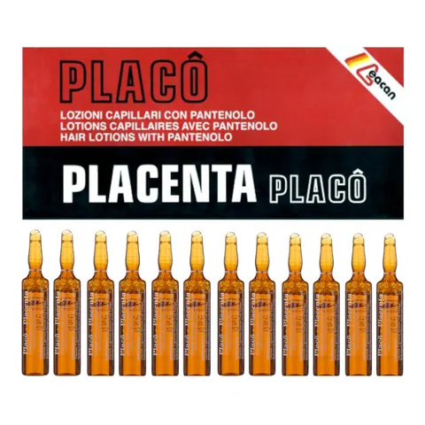 Placenta Placo ampułki przeciw wypadaniu włosów 12x10ml
