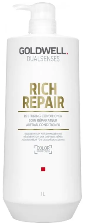 Goldwell dualsenses rich repair odżywka odbudowująca do włosów suchych i zniszczonych, 1000ml