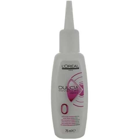 Loreal dulcia advanced nr 0, płyn do trwałej ondulacji do włosów naturalnych i opornych, 75ml