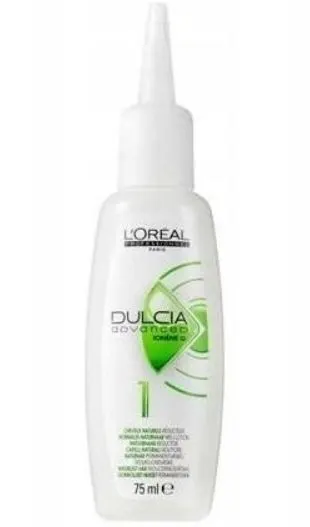 Loreal dulcia advanced nr 1, płyn do trwałej ondulacji do włosów normalnych, 75ml