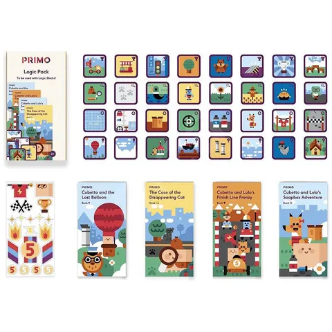 Pakiet wspierający logiczne myślenie Primo - Cubetto