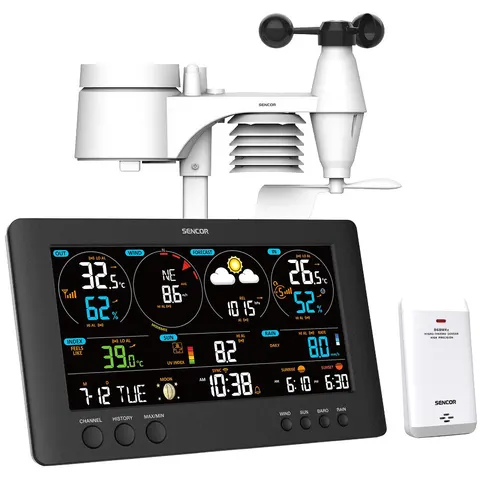 Sencor SWS 12500 - WiFi stacja meteorologiczna