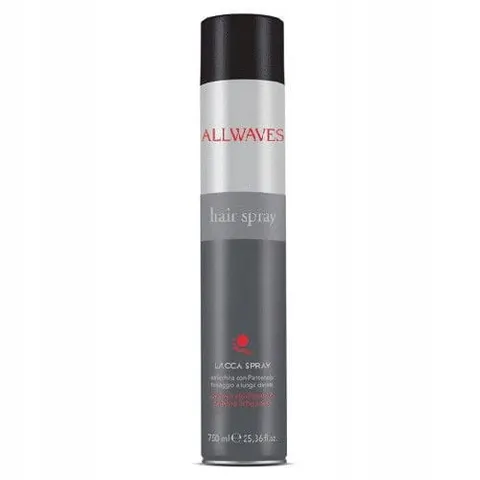 Allwaves lakier do włosów z panthenolem, mocno utrwalający, 750ml