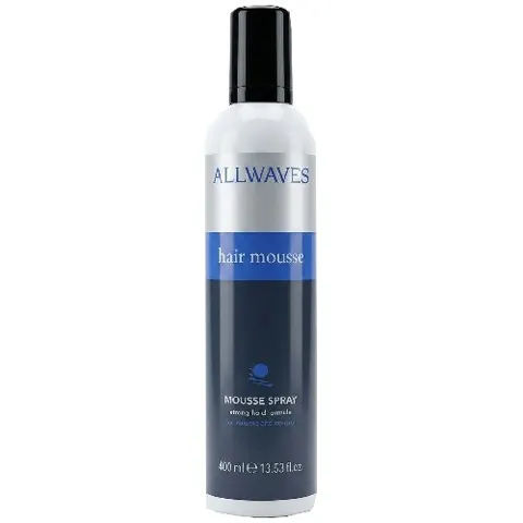 Allwaves pianka do włosów nadająca objętość, mocna, 400ml