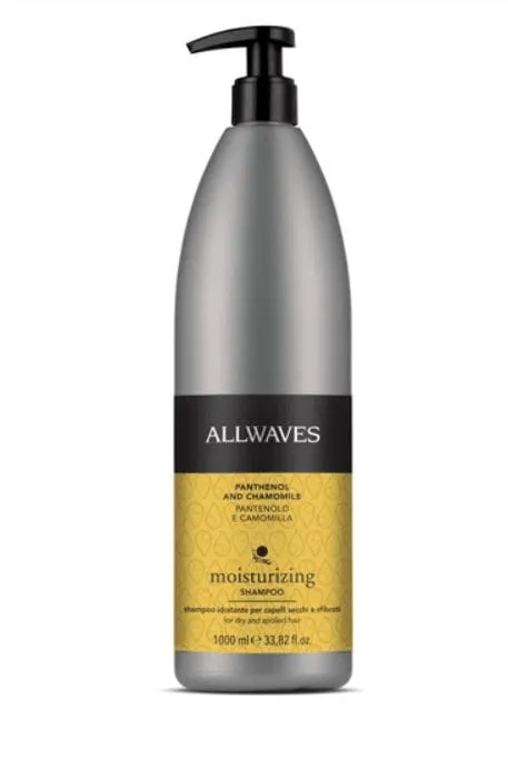 Allwaves szampon nawilżający panthenol i rumianek 1000ml