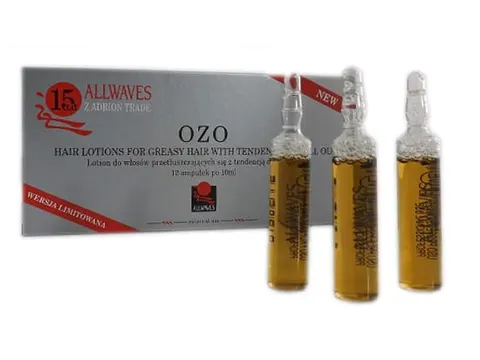 Allwaves Ozo lotion ampułki do włosów przetłuszczających 12x10ml
