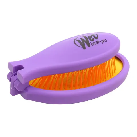 Wet Brush Neon Pop Fold Plum Party szczotka żółto niebieska BWP824NPRP