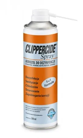 Barbicide Clippercide spray do dezynfekcji i smarowania maszynek do włosów 500ml