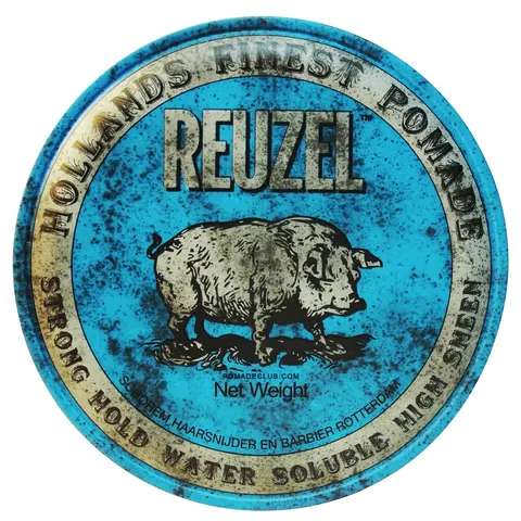 Reuzel blue strong hold high sheen pomada wodna do włosów, 113g