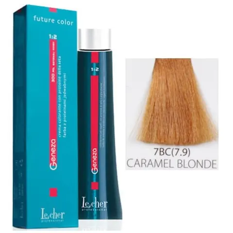 Lecher Geneza farba do włosów 7BC (7.9) - blond karmelowy 100ml