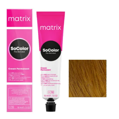 Matrix SoColor Pre-Bonded 9G farba Bardzo Jasny Blond Złoty 90ml