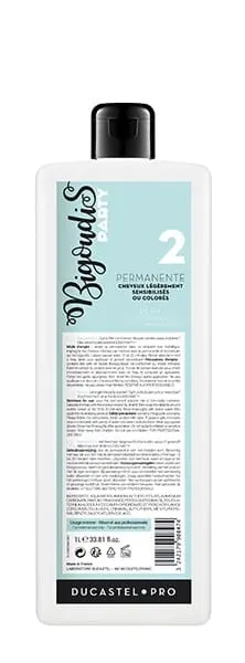 Ducastel 2 płyn do trwałej do włosów farbowanych 1000ml