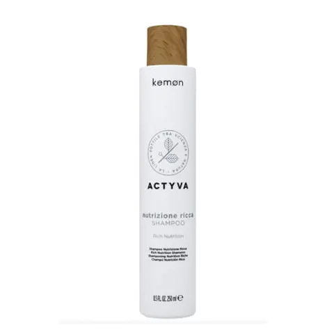 Kemon Actyva Nutrizione Ricca szampon intensywnie nawilżający 250ml
