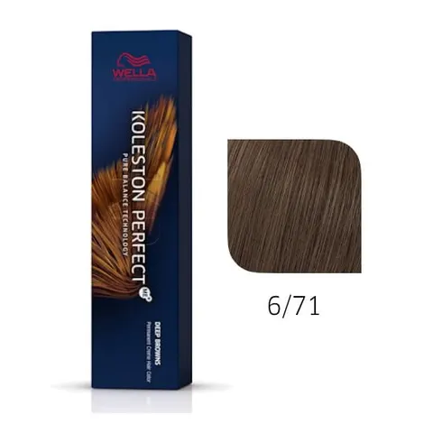Wella Koleston Perfect ME+ 6/71 farba do włosów 60ml