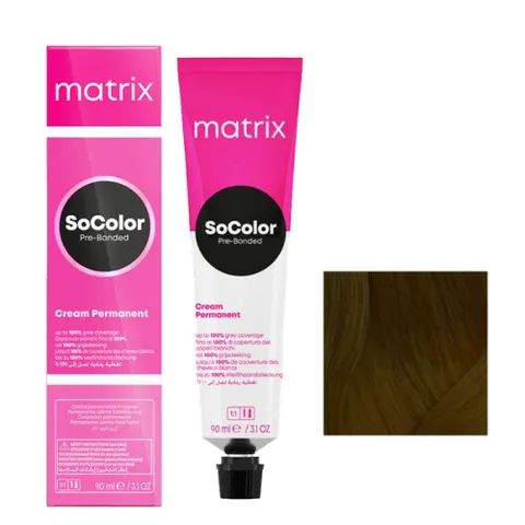 Matrix SoColor Pre-Bonded 3N farba do włosów Ciemny Brąz Neutralny 90ml