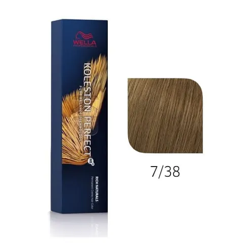 Wella Koleston Perfect ME+ 7/38 farba do włosów 60ml