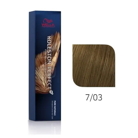 Wella Koleston Perfect ME+ 7/03 farba do włosów 60ml