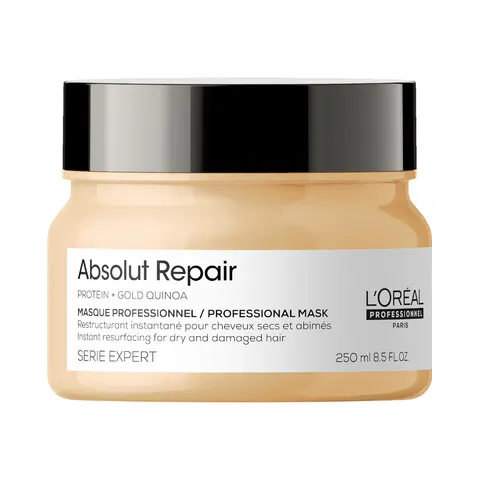L'oreal professionnel serie expert absolut repair gold quinoa + protein, maska intensywnie regenerująca, 250ml