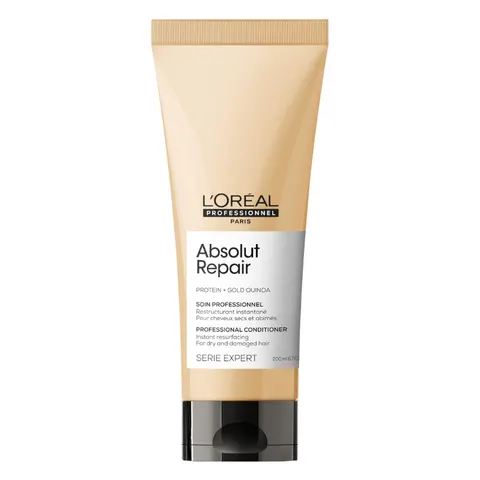 L'oreal professionnel serie expert absolut repair gold quinoa + protein odżywka regenerująca do włosów zniszczonych, 200ml