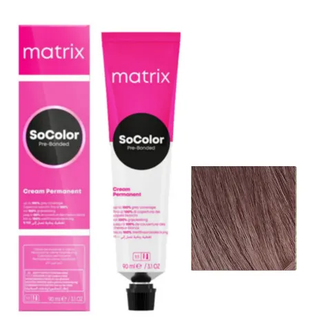 Matrix SoColor Pre-Bonded 8AV farba Jasny Blond Popielato Fioletowy 90ml
