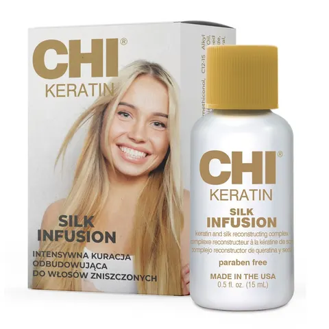 Chi keratin silk infusion jedwab 15ml