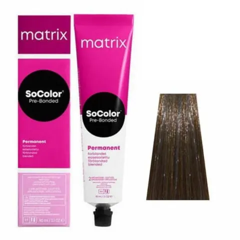 Matrix SoColor Pre-Bonded 6SP farba Ciemny Blond Srebrno-Perłowy 90ml
