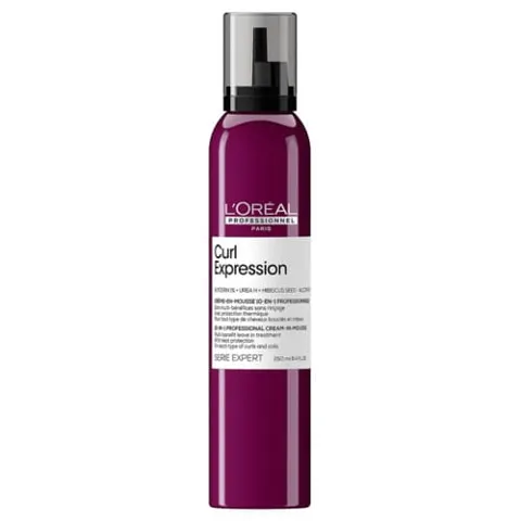 Loreal professionnel curl expression, nawilżająca pianka 10w1 do włosów kręconych i falowanych, 250ml