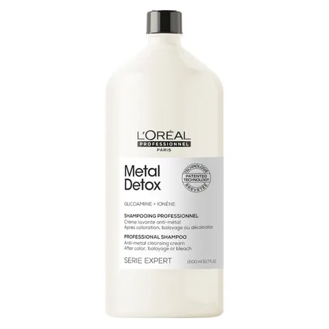Loreal Metal Detox szampon po koloryzacji oraz dekoloryzacji z glikoaminą 1000ml