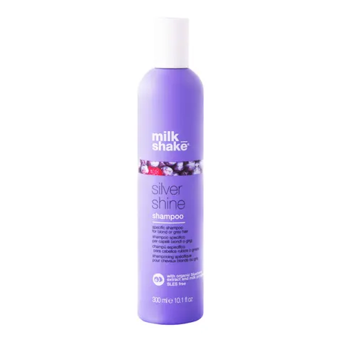 Milk Shake Silver Shine szampon neutralizujące żółte odcienie do włosów blond 300ml
